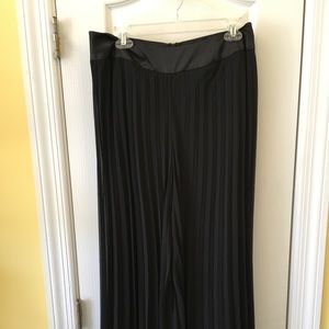 Cocktail split chiffon pants